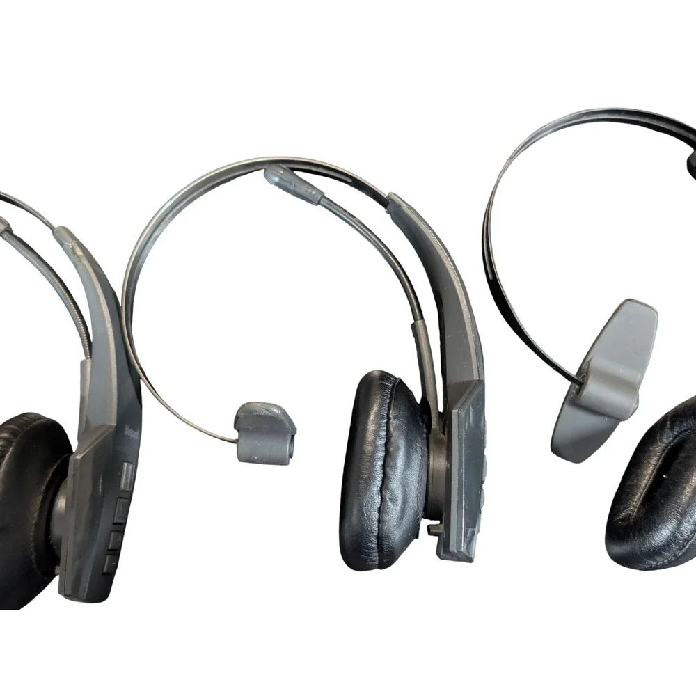 Q4P ( Lot Of 3 ) BlueParrott B350-XT Noise Cancelling Wireless BT Headset PARTS!